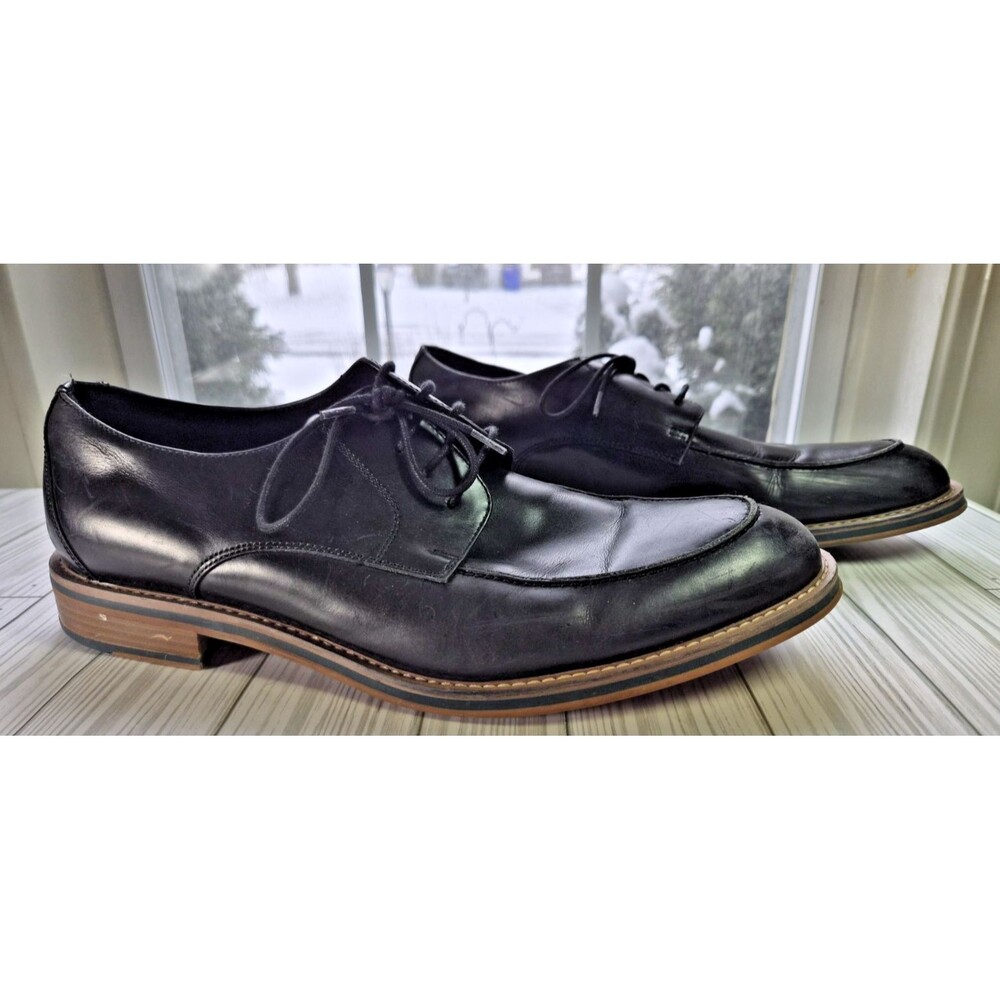 Joseph Abboud Fletcher Mens Dress Formal Shoes Black Lace Up Oxford Size 12